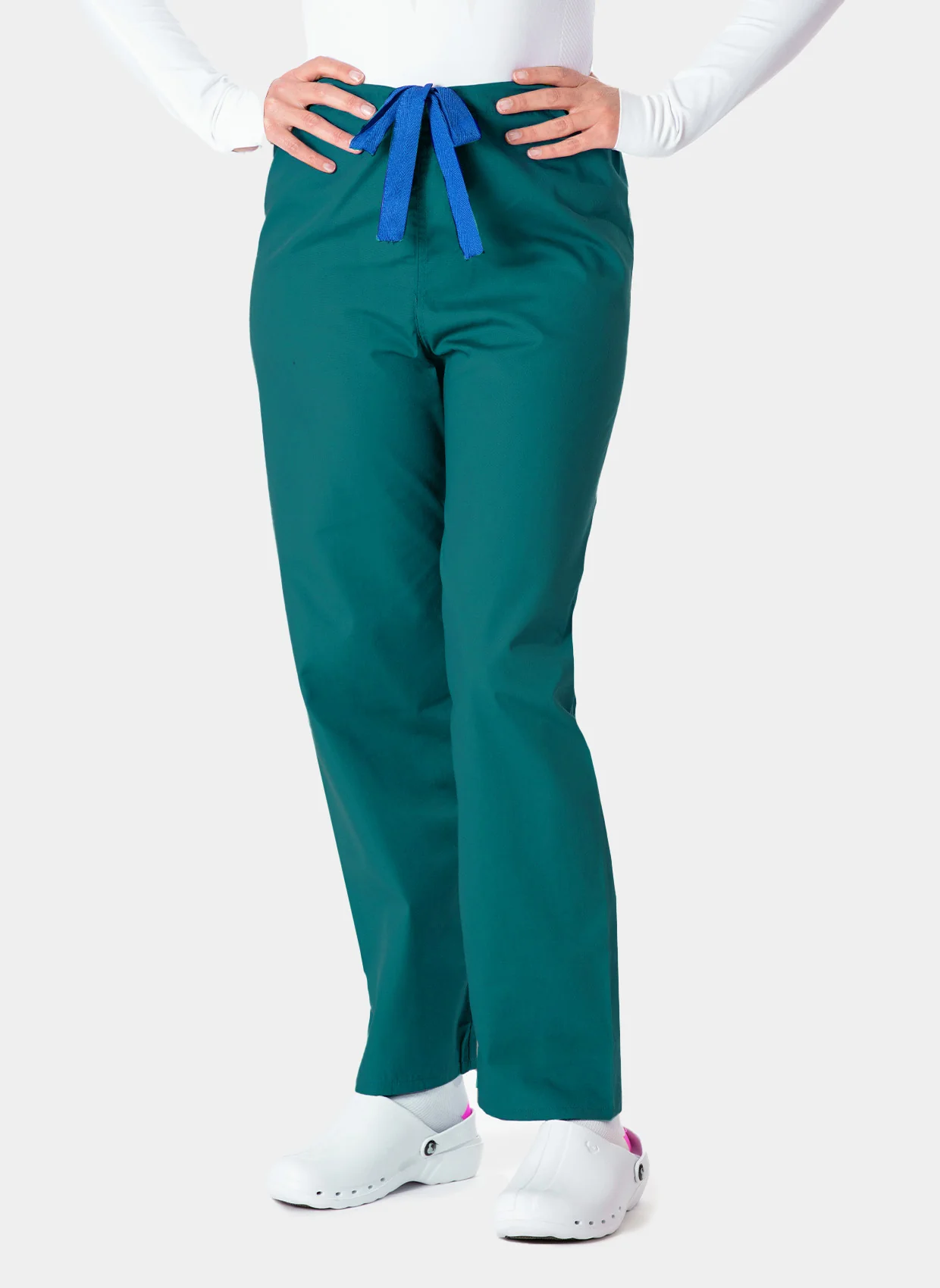 Unisex Budget Scrub Trousers - Hunter
