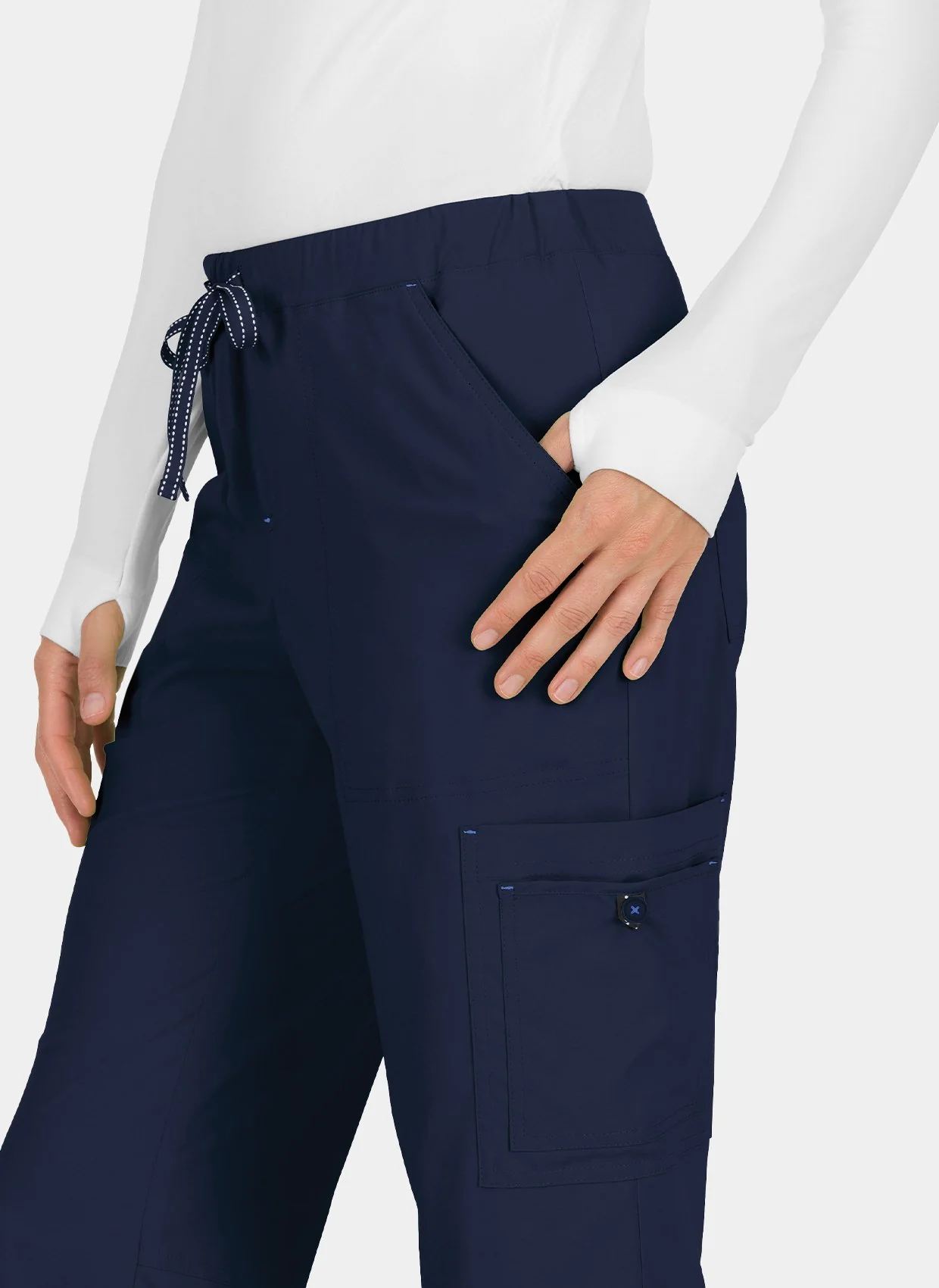 Koi Basics Women's Holly Scrub Trousers - Navy - Image 5