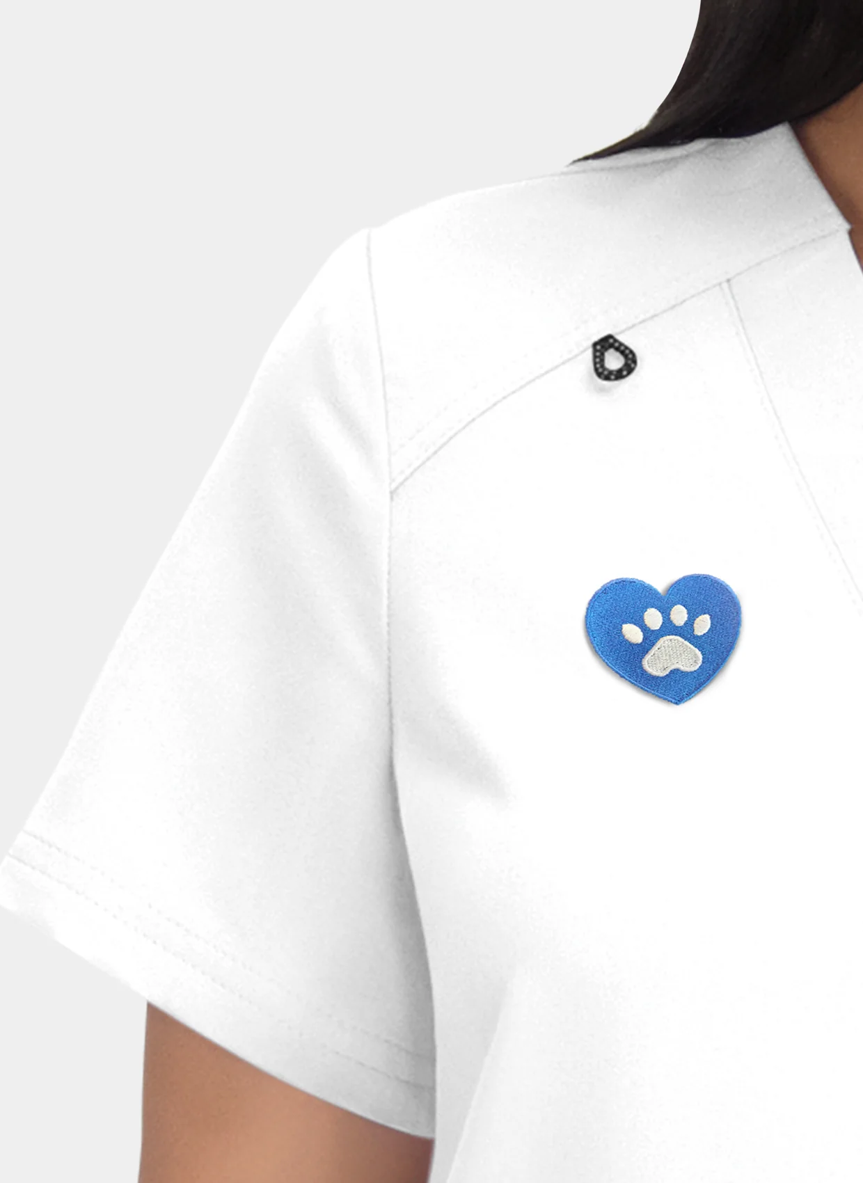 Koi Next Gen Hustle And Heart Scrub Top - White - Image 6
